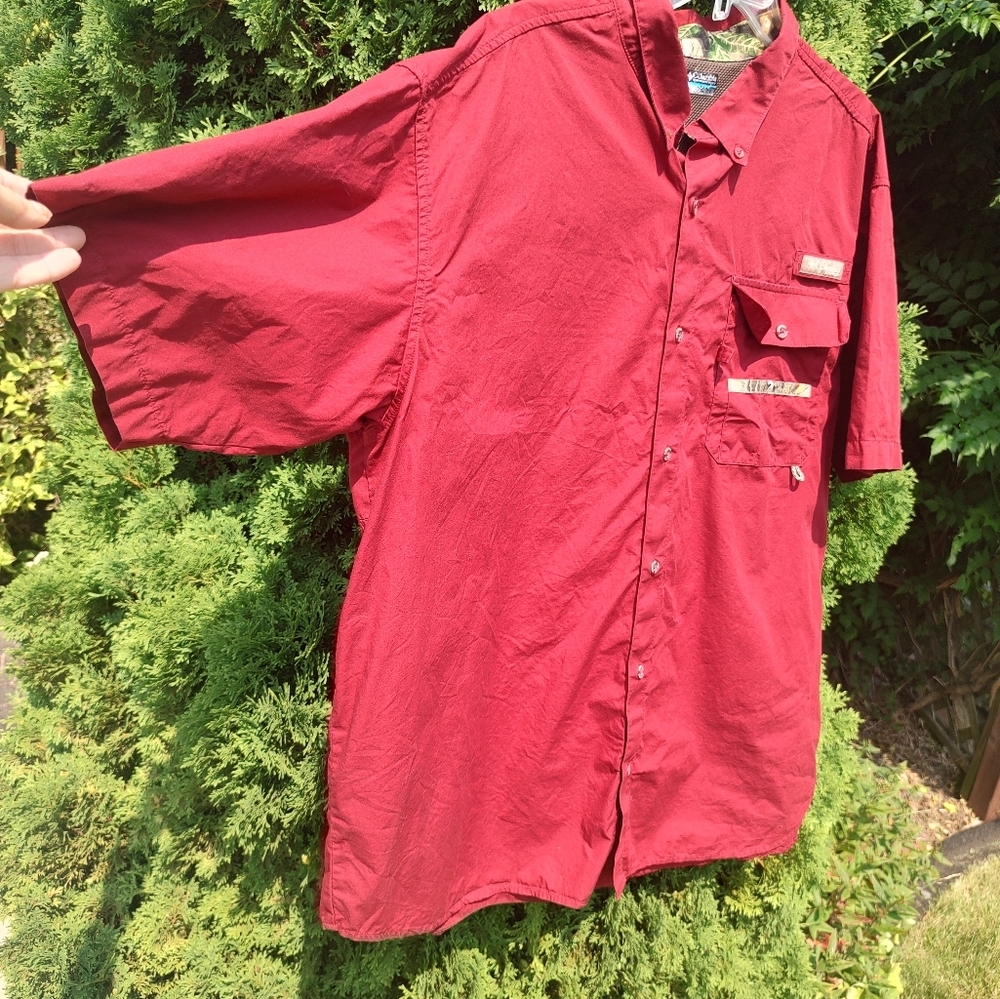 Columbia XXL/2TG Red with Camo Performance Hunting Gear. - Picture 7 of 10